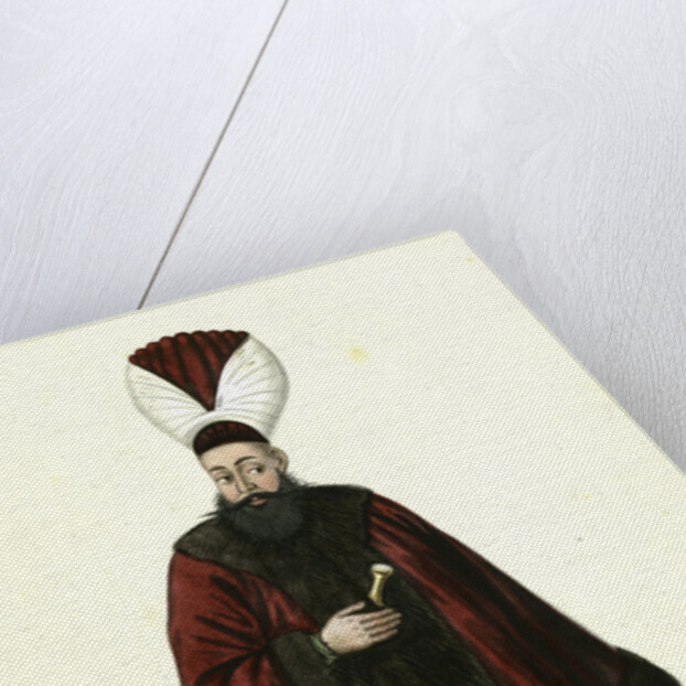 L'aga des jannissaires by Mahmud II