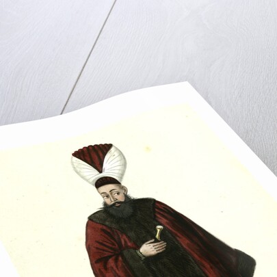 L'aga des jannissaires by Mahmud II