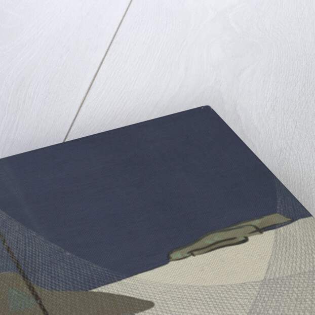 Fishing village by Sekka Kamisaka