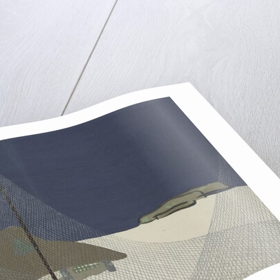 Fishing village by Sekka Kamisaka