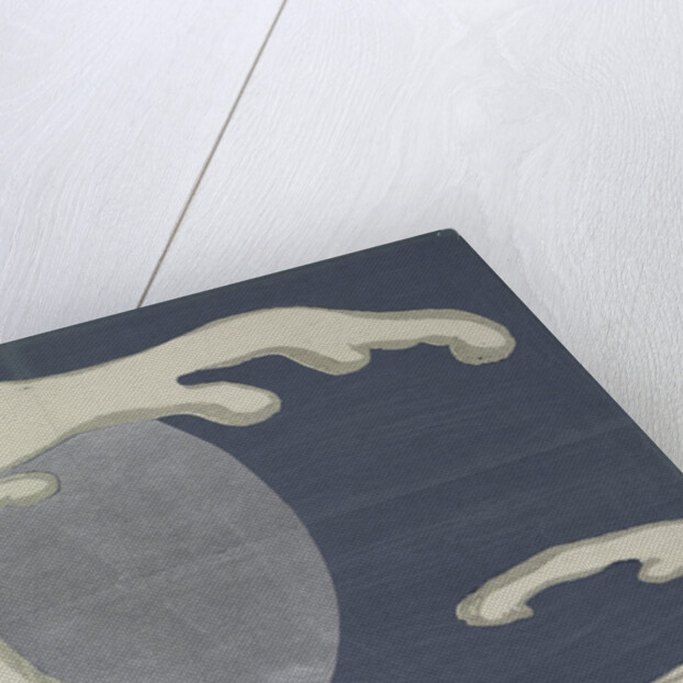 Waves and sun by Sekka Kamisaka