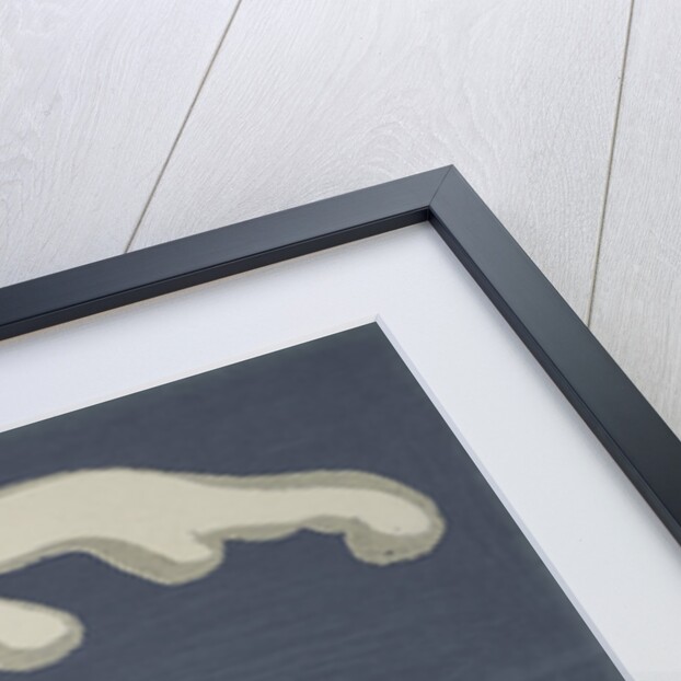 Waves and sun by Sekka Kamisaka