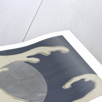 Waves and sun by Sekka Kamisaka