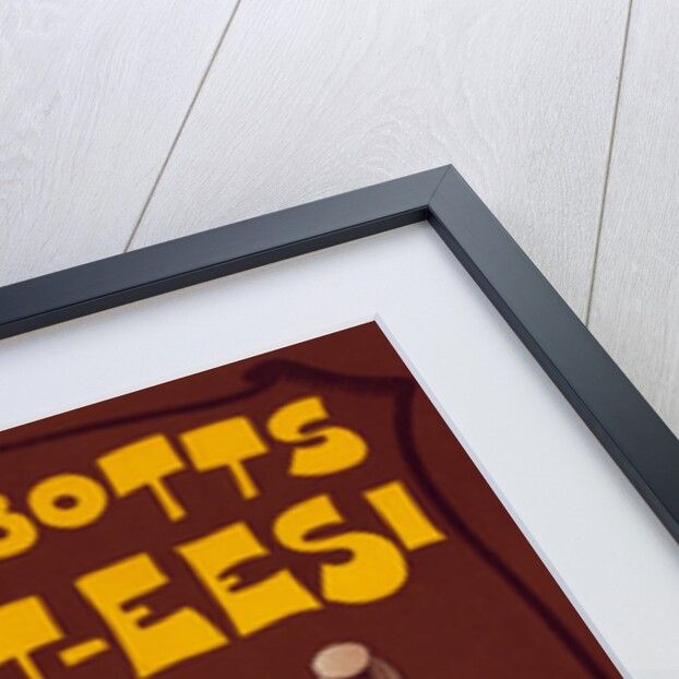 English poster for a boot and shoe factory Abbots Phit-Eesi by Dudley Hardy