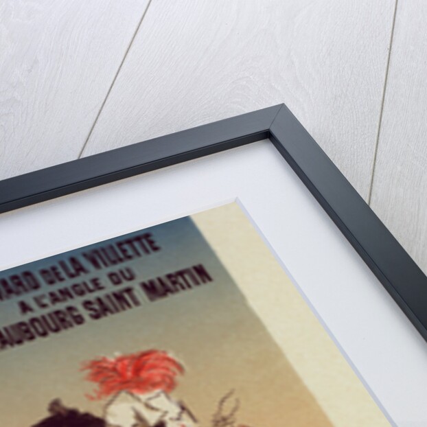 Poster for Magasin Aux Buttes Chaumont by Jules Chéret