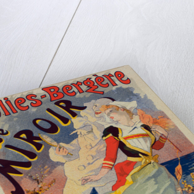 Poster for les Folies-Bergère Le Miroir by Jules Chéret