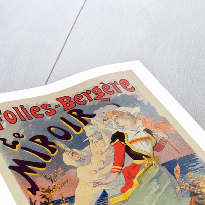 Poster for les Folies-Bergère Le Miroir by Jules Chéret