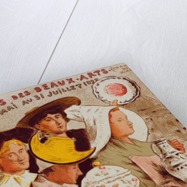 Poster for l' Exposition nationale de la Céramique et de tous les Arts du feu by Etienne Moreau-Nélaton