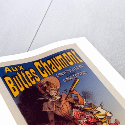 Poster for Magasin des Buttes Chaumont by Jules Chéret