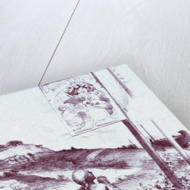 La Pieuse Erreur, The Pious Error, design for Maîtres de l'Poster by Adolphe Willette