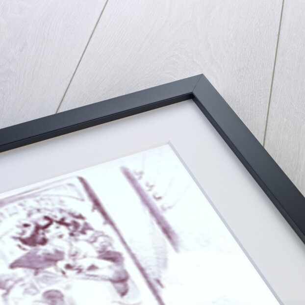 La Pieuse Erreur, The Pious Error, design for Maîtres de l'Poster by Adolphe Willette