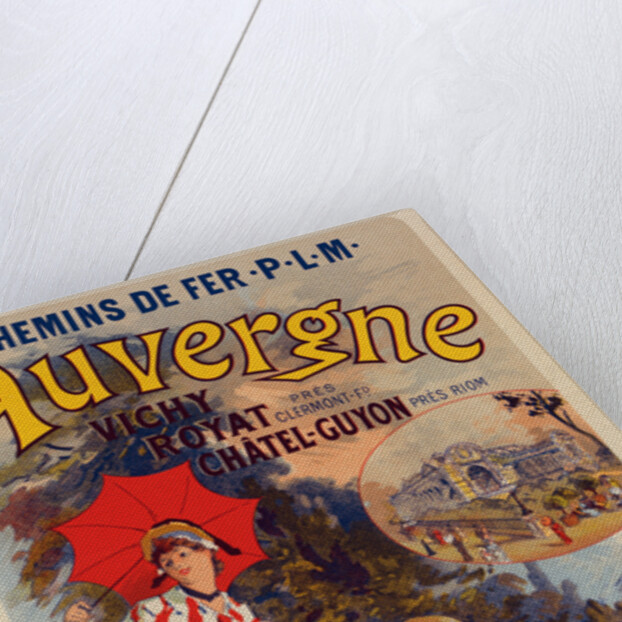 Poster for la Compagnie P.-L.-M. L'Auvergne. Auvergne railway by Jules Chéret