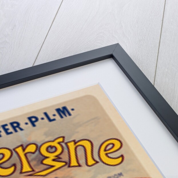 Poster for la Compagnie P.-L.-M. L'Auvergne. Auvergne railway by Jules Chéret