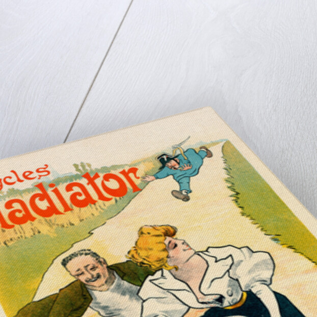 Poster for the Cycles Gladiator by Ferdinand Mifliez said Misti