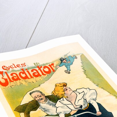 Poster for the Cycles Gladiator by Ferdinand Mifliez said Misti