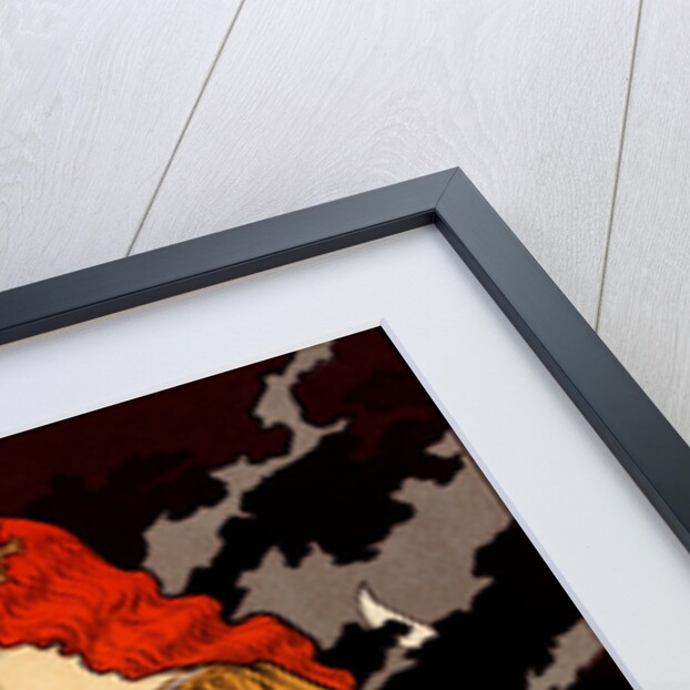 Poster for l' Encre Marquet by Eugène Grasset