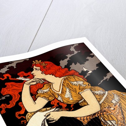 Poster for l' Encre Marquet by Eugène Grasset