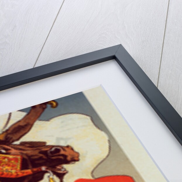 Poster for Paris-Hippodrome: Exhibition d'Arabes du Sahara by Jules Chéret