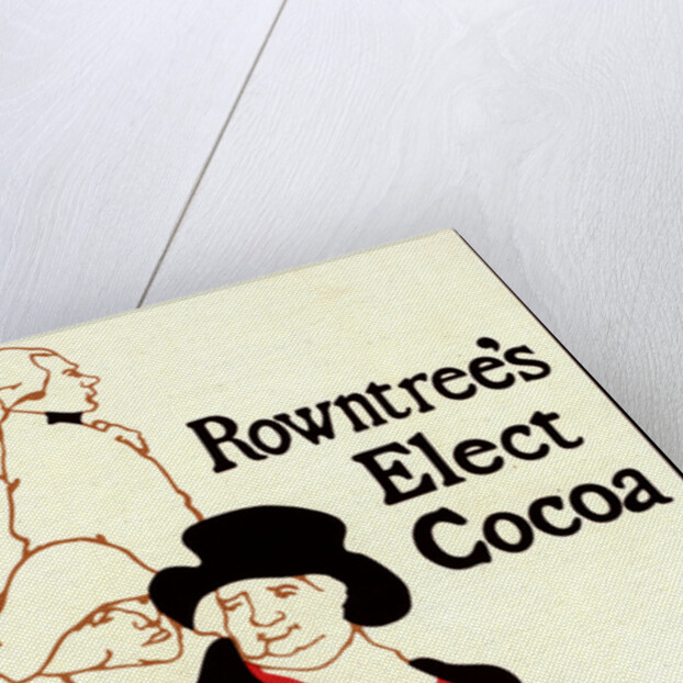 English poster for Rowntree's Elect Cocoa by James Pryde