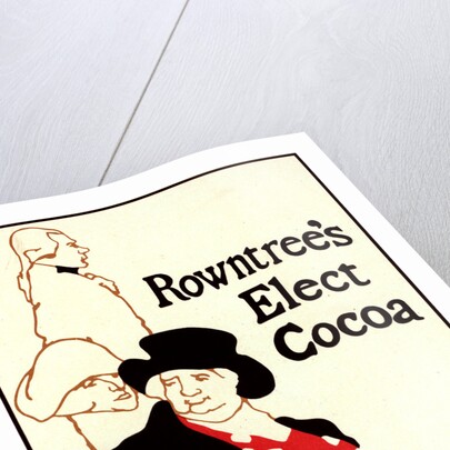 English poster for Rowntree's Elect Cocoa by James Pryde