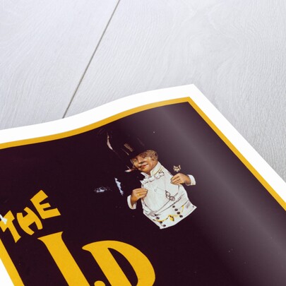 English poster The J. P. for the Strand Theatre London by Dudley Hardy