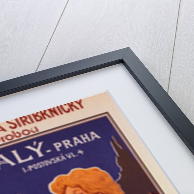 Poster for a Maison de Bijouterie, a jeweler by Roger Marx