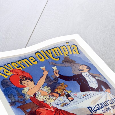 Poster for Taverne Olympia by Jules Chéret