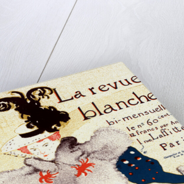 Poster for Revue Blanche by Henri de Toulouse-Lautrec