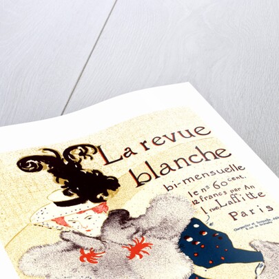 Poster for Revue Blanche by Henri de Toulouse-Lautrec