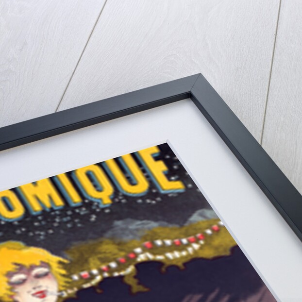 Poster for Théâtre de l'Ambigu, Gigolette by Albert Guillaume