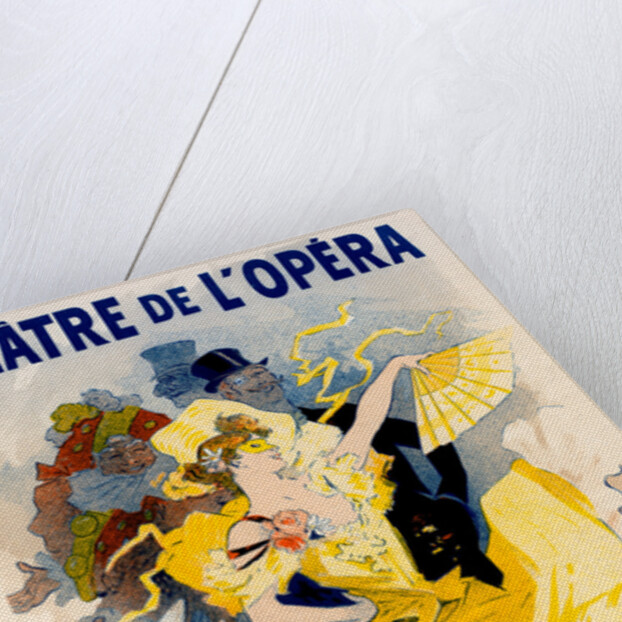 Poster for Théâtre de l'Opéra. Samedi 30 Janvier 1897. Premier Grand Bal Masqué by Jules Chéret