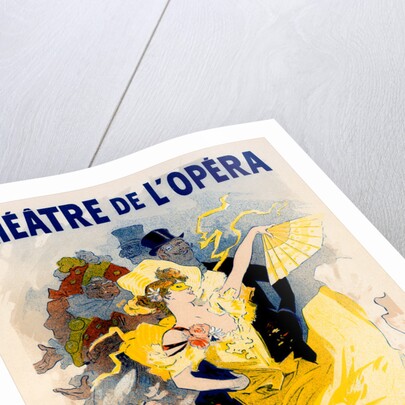 Poster for Théâtre de l'Opéra. Samedi 30 Janvier 1897. Premier Grand Bal Masqué by Jules Chéret