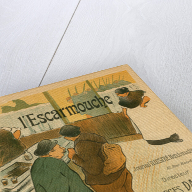 Poster for le journal illustré l'Escarmouche by Henry Gabriel Ibels