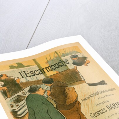 Poster for le journal illustré l'Escarmouche by Henry Gabriel Ibels