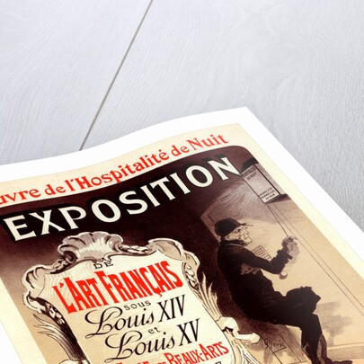 Poster for 'l'oeuvre de l'Hospitalité de Nuit' by Jules Chéret