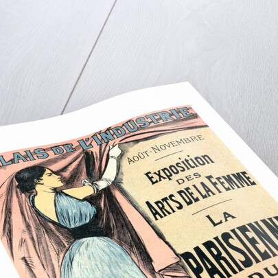 Poster for l'Exposition des Arts de la Femme (sept dioramas par Poilpot): La Parisienne de Siècle by Jean Louis Forain