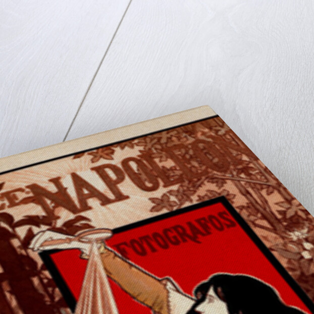 Spanish poster for Maison A. et E. Napoléon by Alexandre de Riquer