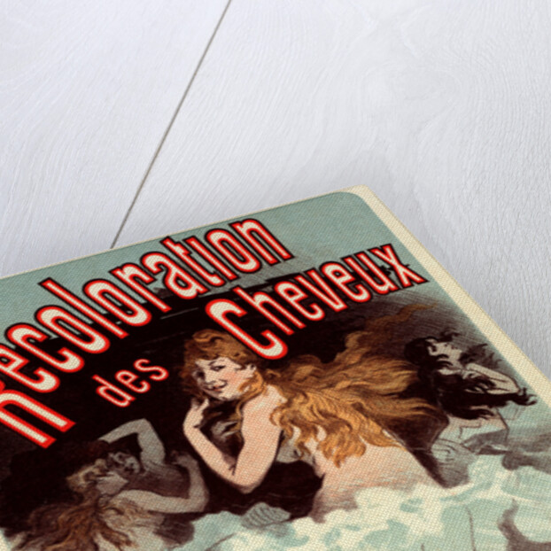 Poster for l' Eau de Sirènes by Jules Chéret