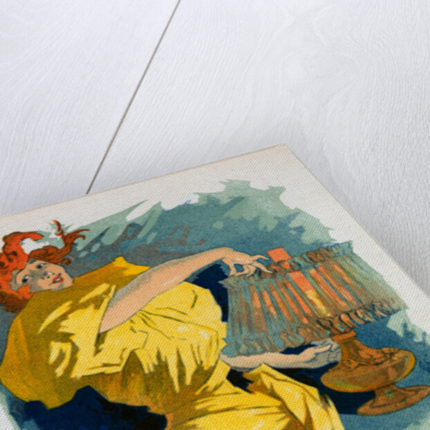 Poster for Saxoléine by Jules Chéret