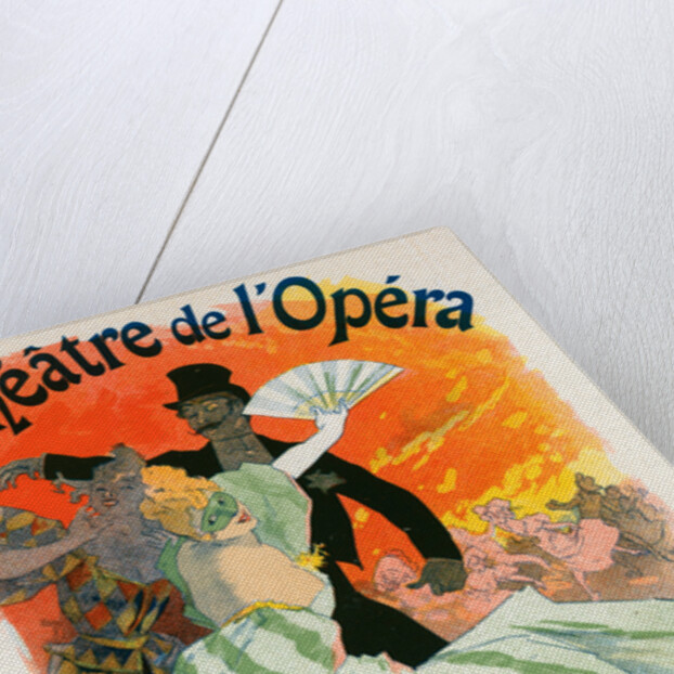 Poster for le théâtre de l'Opéra, Carnaval 1896. Grand Veglione de Gala by Jules Chéret