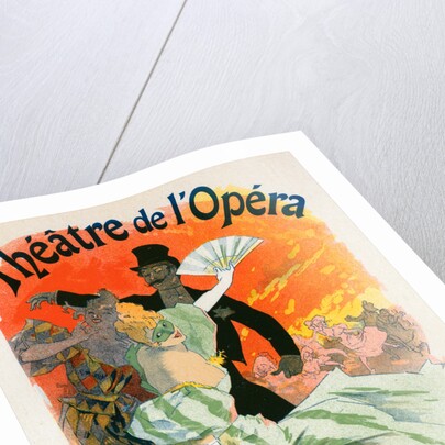 Poster for le théâtre de l'Opéra, Carnaval 1896. Grand Veglione de Gala by Jules Chéret
