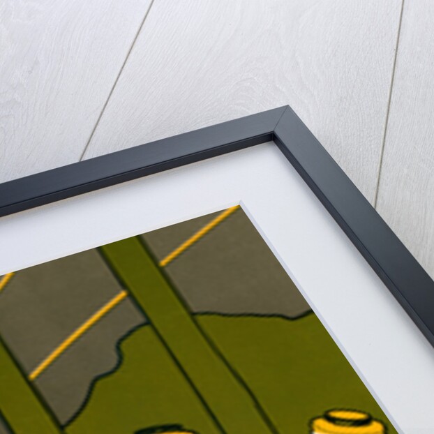 American poster for The Century Magazine, New-York by Charles H. Woodbury