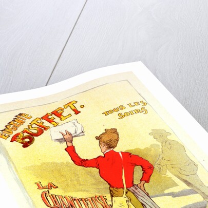 Poster for le Théâtre de la Renaissance, Eugénie Buffet, la chanteuse populaire by Léopold Stevens