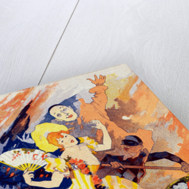 Poster for La Pantomime by Jules Chéret