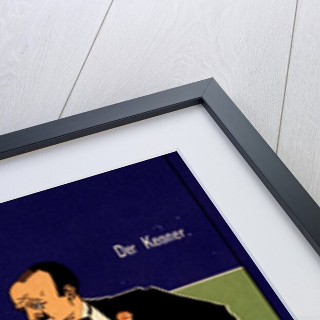 German poster for Cigarettes Laferme Dresden Germany by Fritz Rehm