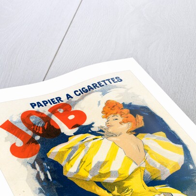 Poster for Papier à cigarettes Job by Jules Chéret