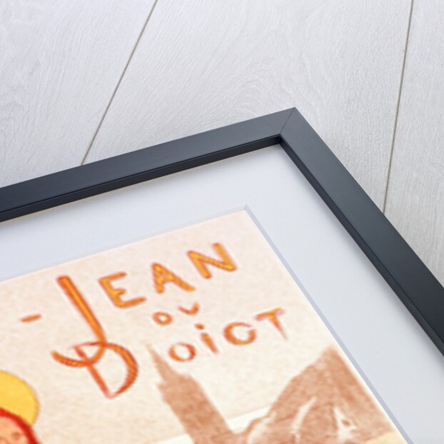 Poster for le Pardon de Saint-Jean-du-Doigt by Adolphe Étienne Auguste Moreau-Nélaton