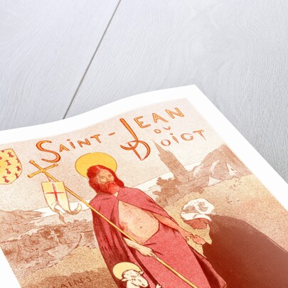 Poster for le Pardon de Saint-Jean-du-Doigt by Adolphe Étienne Auguste Moreau-Nélaton