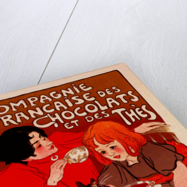Poster for Chocolat de la Compagnie Française by Théophile Alexandre Steinlen