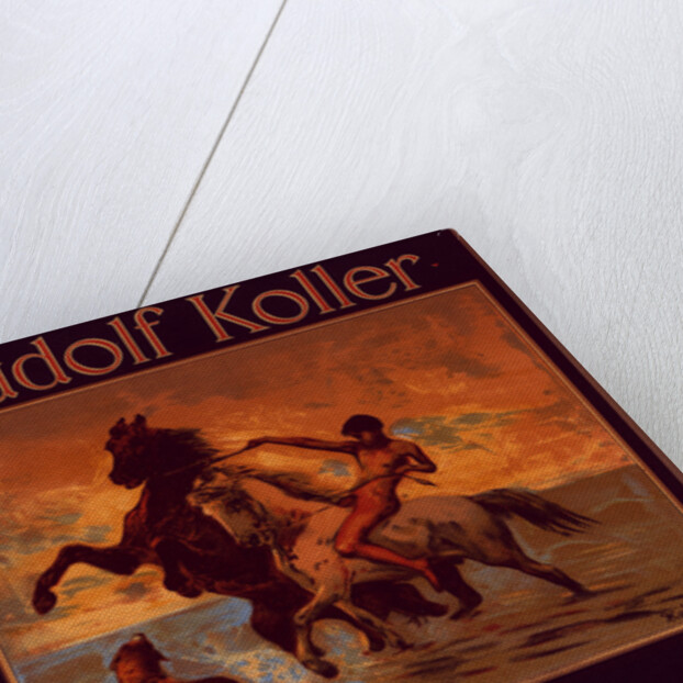 Poster for Jubiläums Ausstellung. Exposition d'un jubilé artistique à Zurich by Rudolf Koller